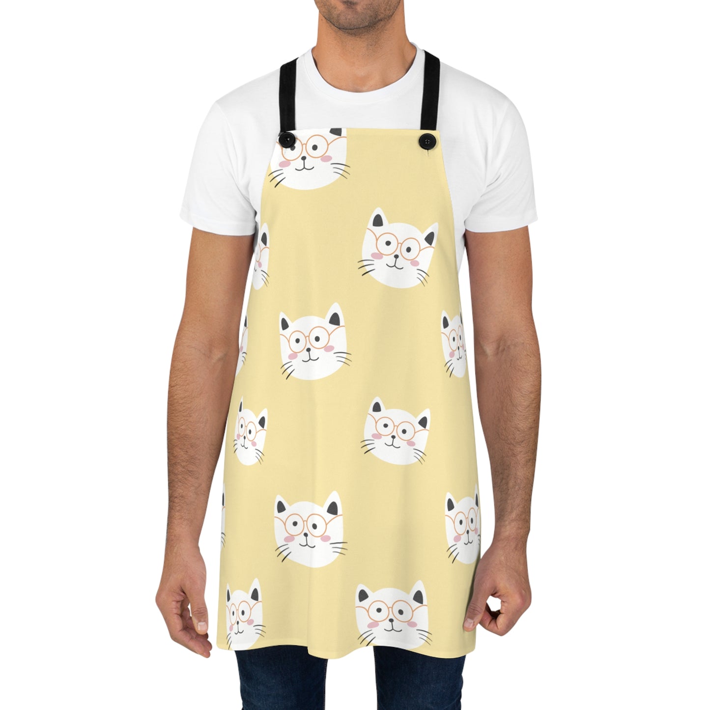 Chef Happy Cat Apron