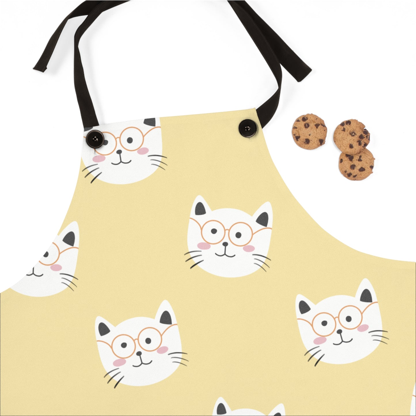 Chef Happy Cat Apron