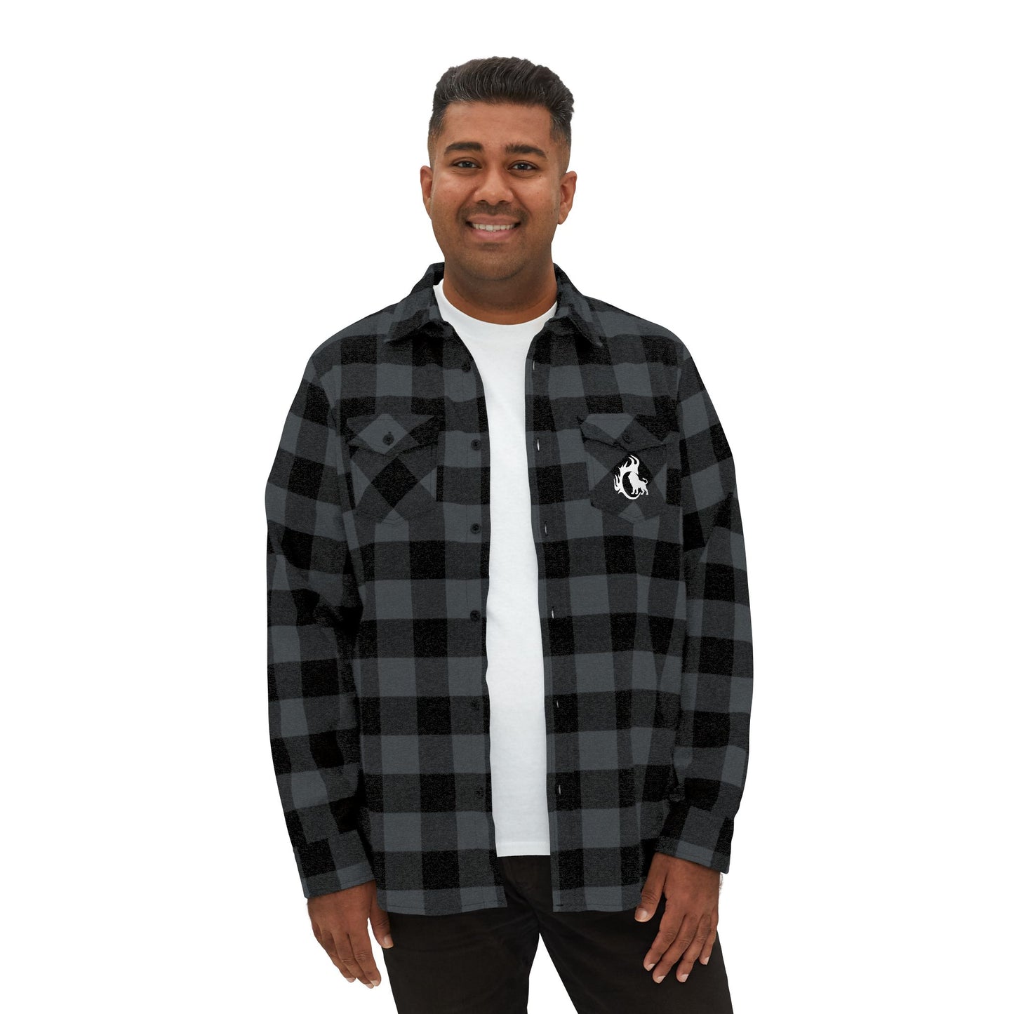 Tribal Lion Flannel Shirt