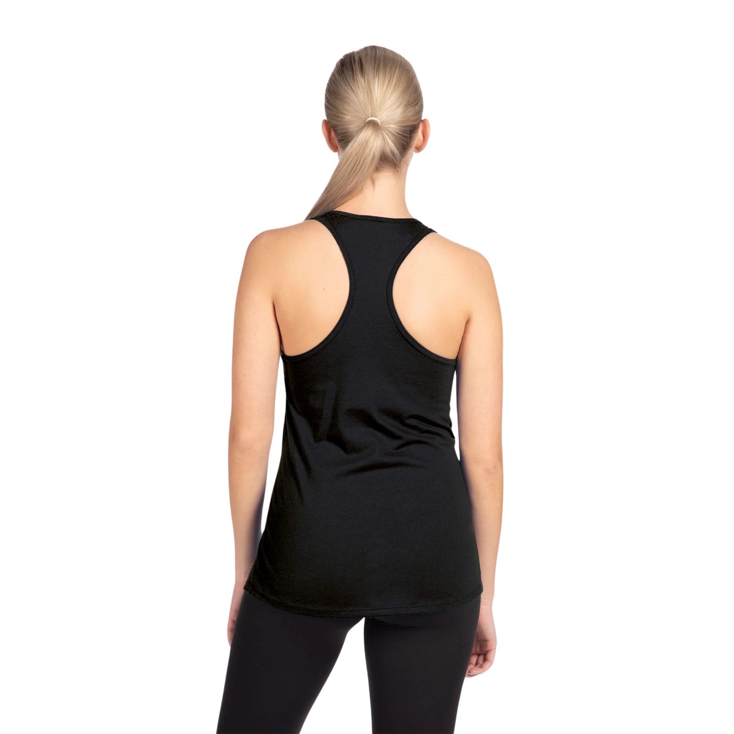 Back view of the Butterfly Kitty Women's Racerback Tank Top.