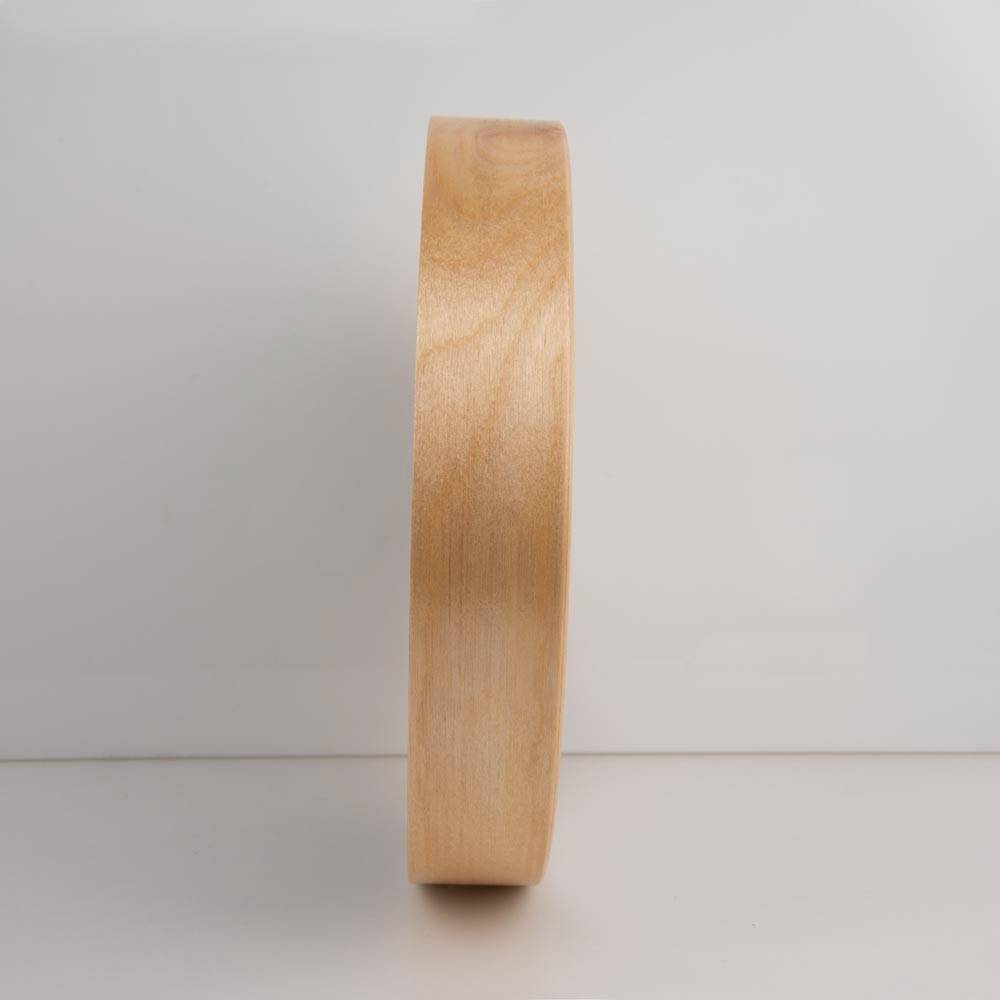 Sideview of a clock, showcasing the 10" wood frame.
