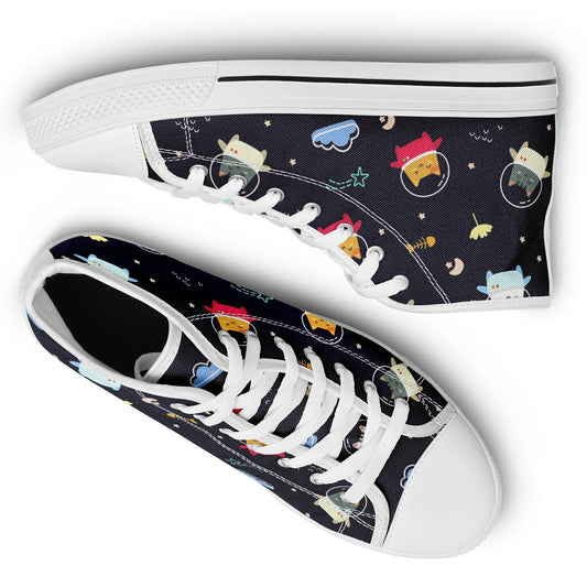 Astro Kitty - Urban Peak High Top Shoes - AOP