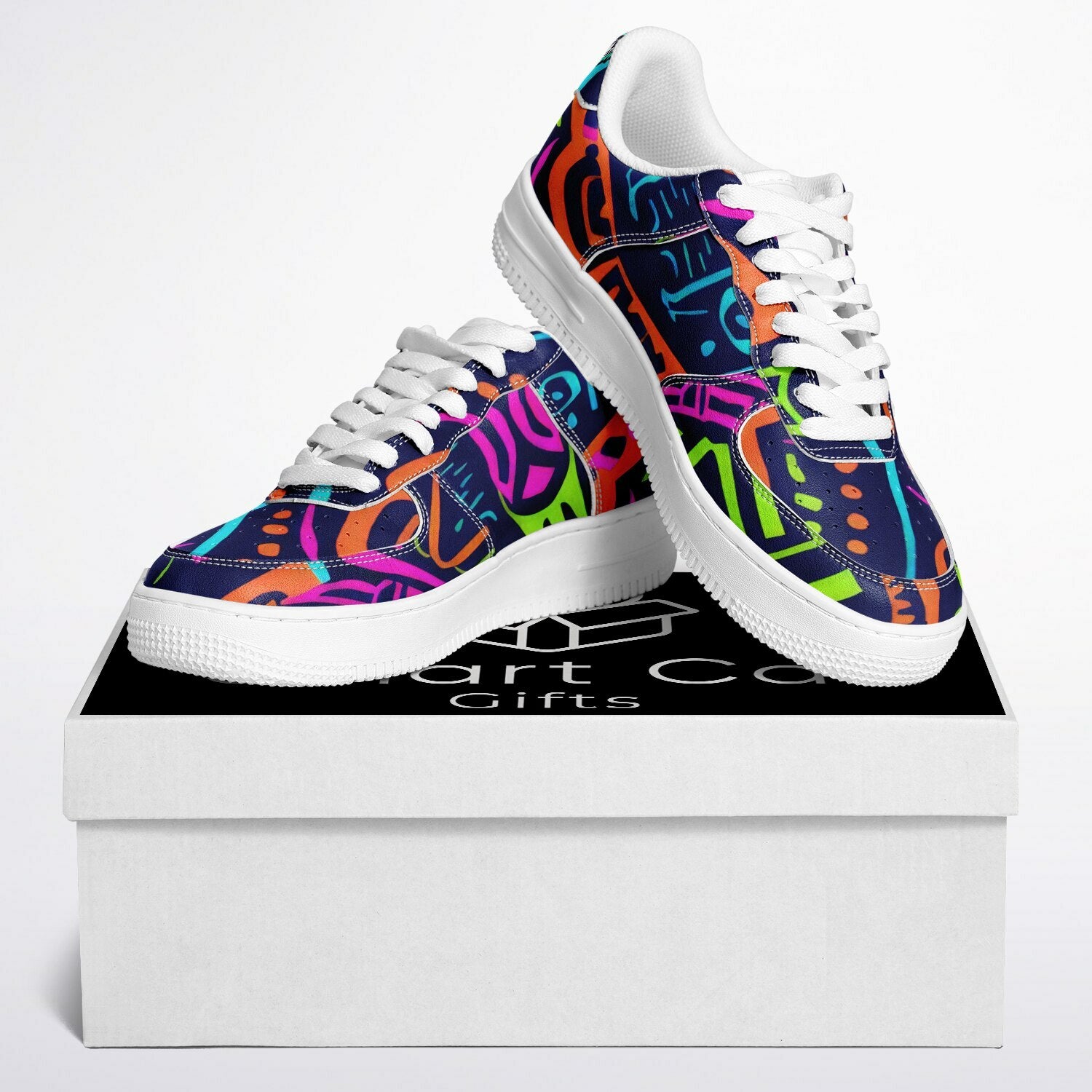 Neon Tiger Sneakers