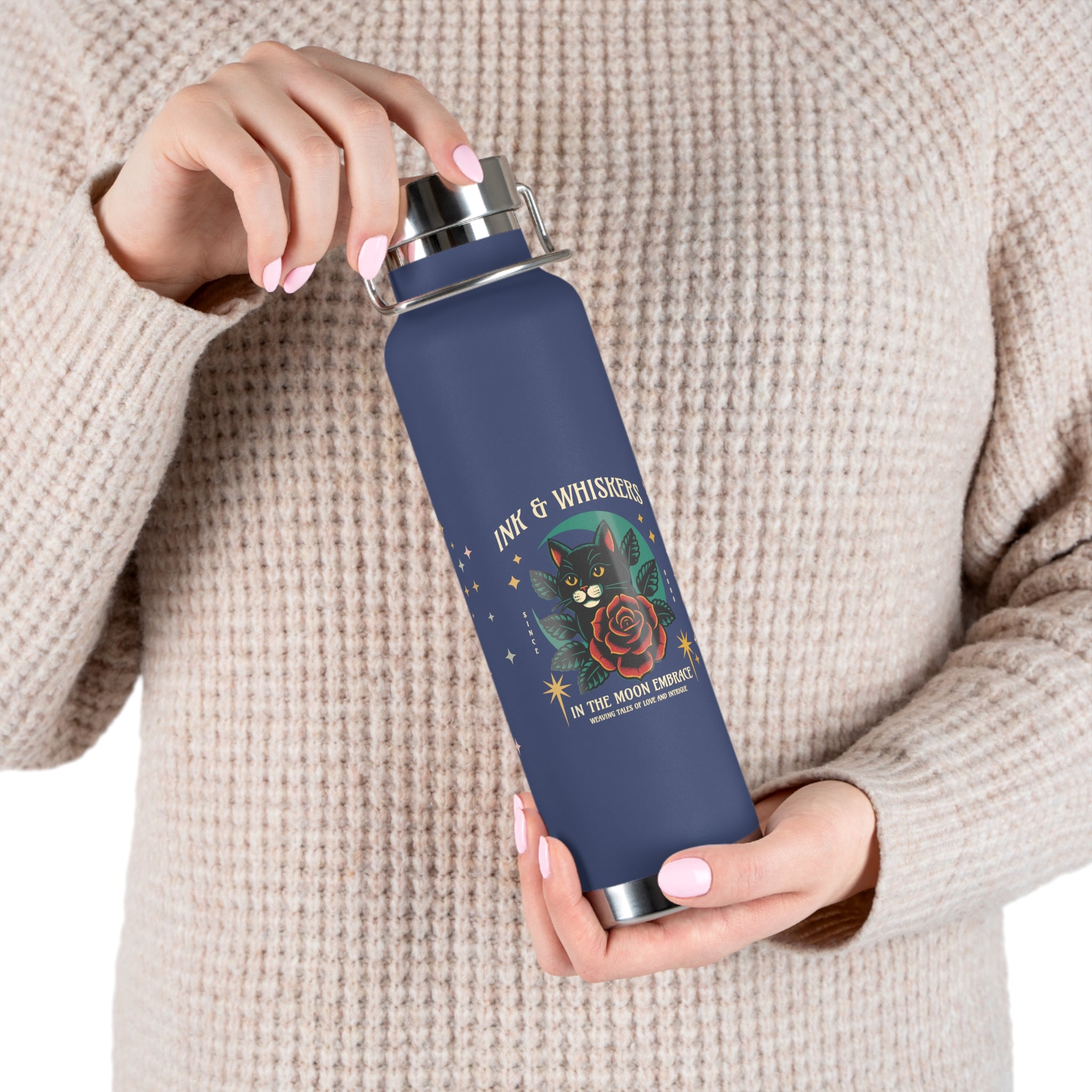 Ink & Whiskers Stainless Steel  Insulated Bottle