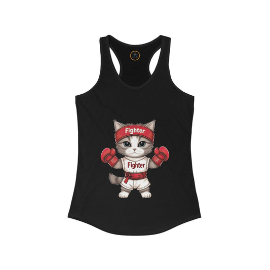 Kung Fu Kitty - Women's Ideal Racerback Tank