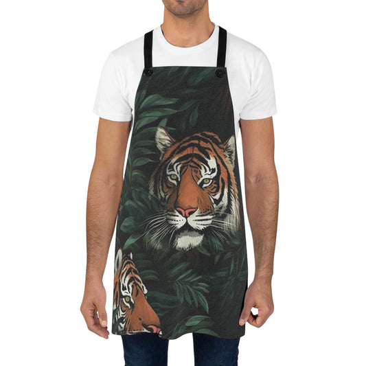 Tiger In The Kitchen - Apron (AOP)