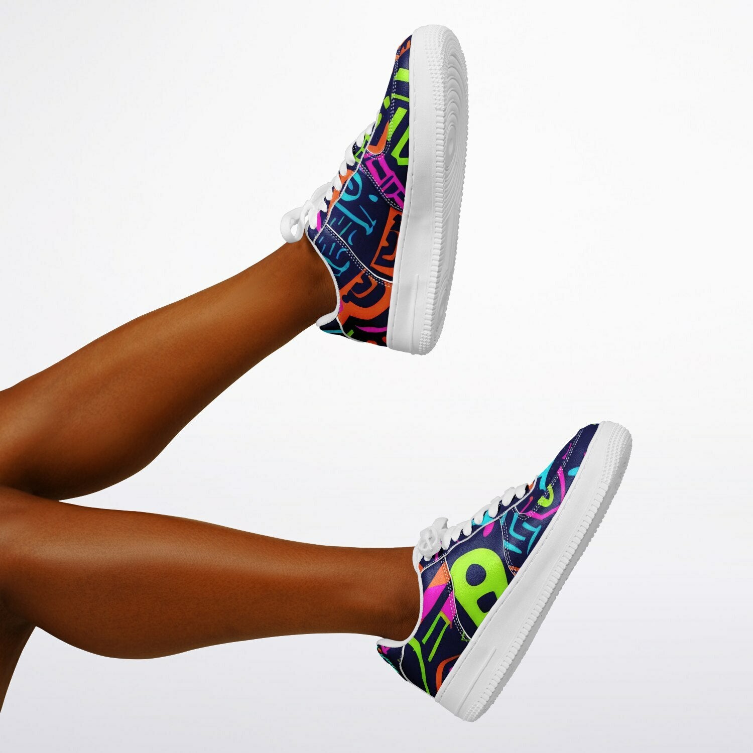 Neon Tiger Sneakers