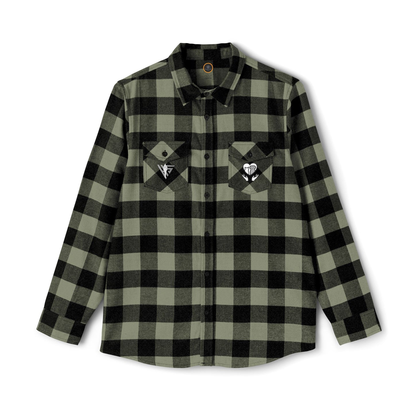 Peace Love Rescue - Unisex Flannel Shirt