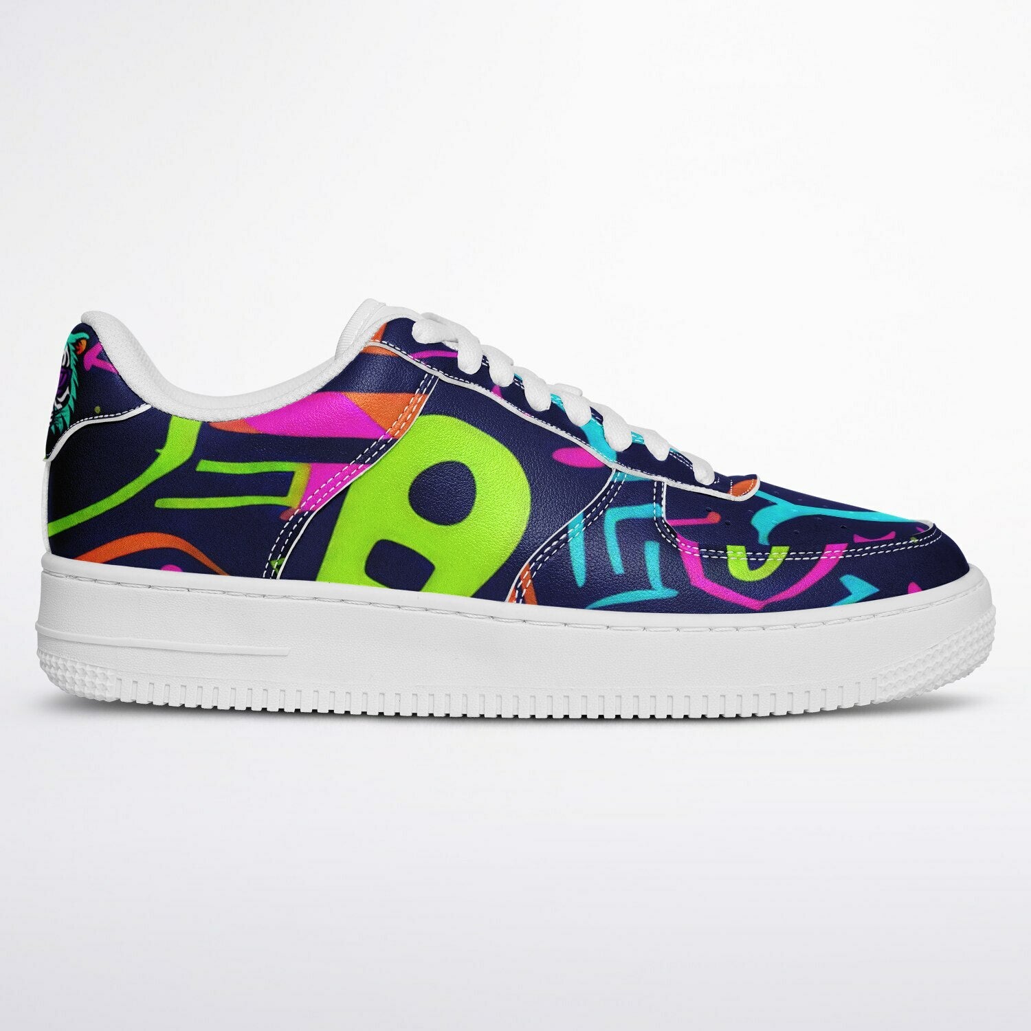 Neon Tiger Sneakers