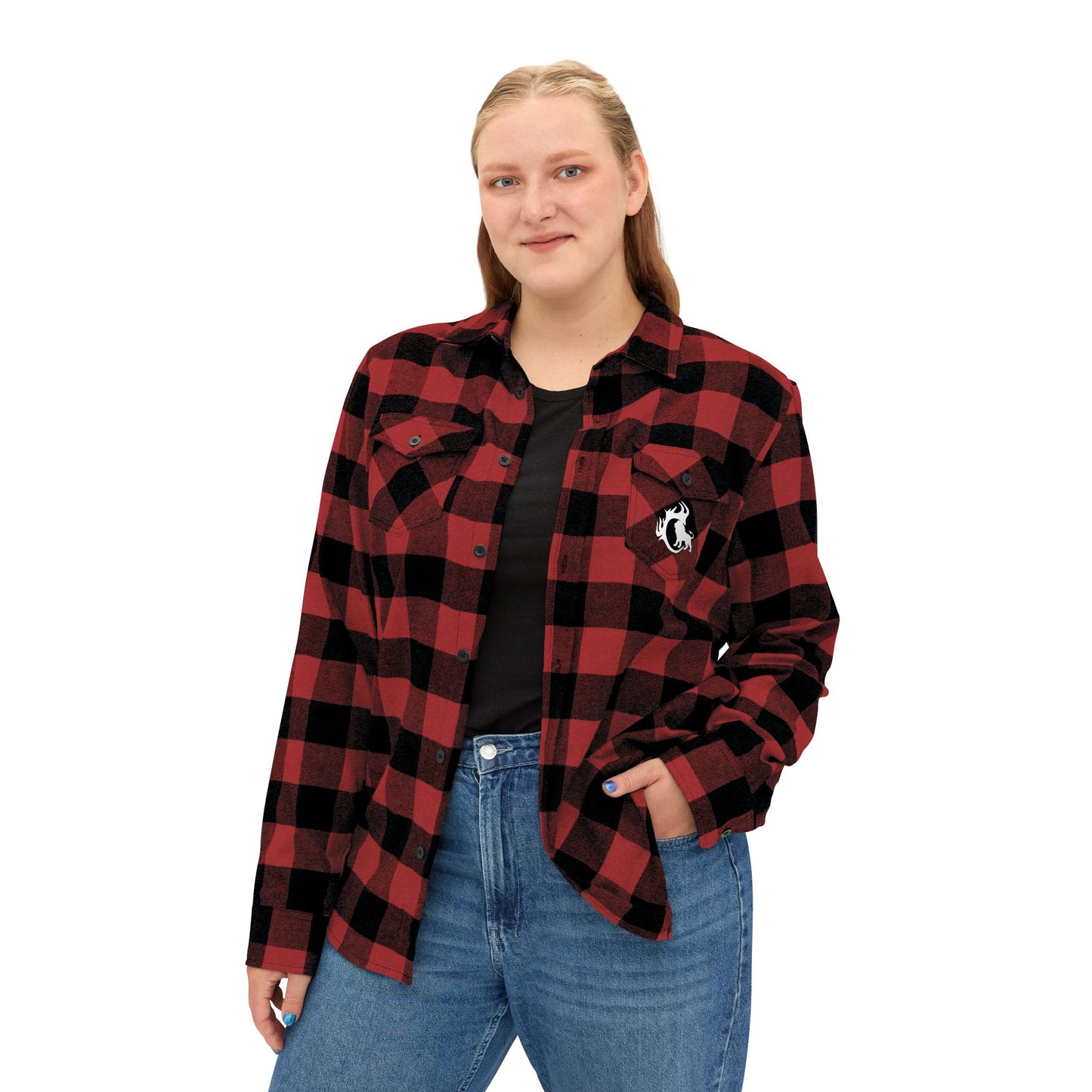 Tribal Lion Flannel Shirt