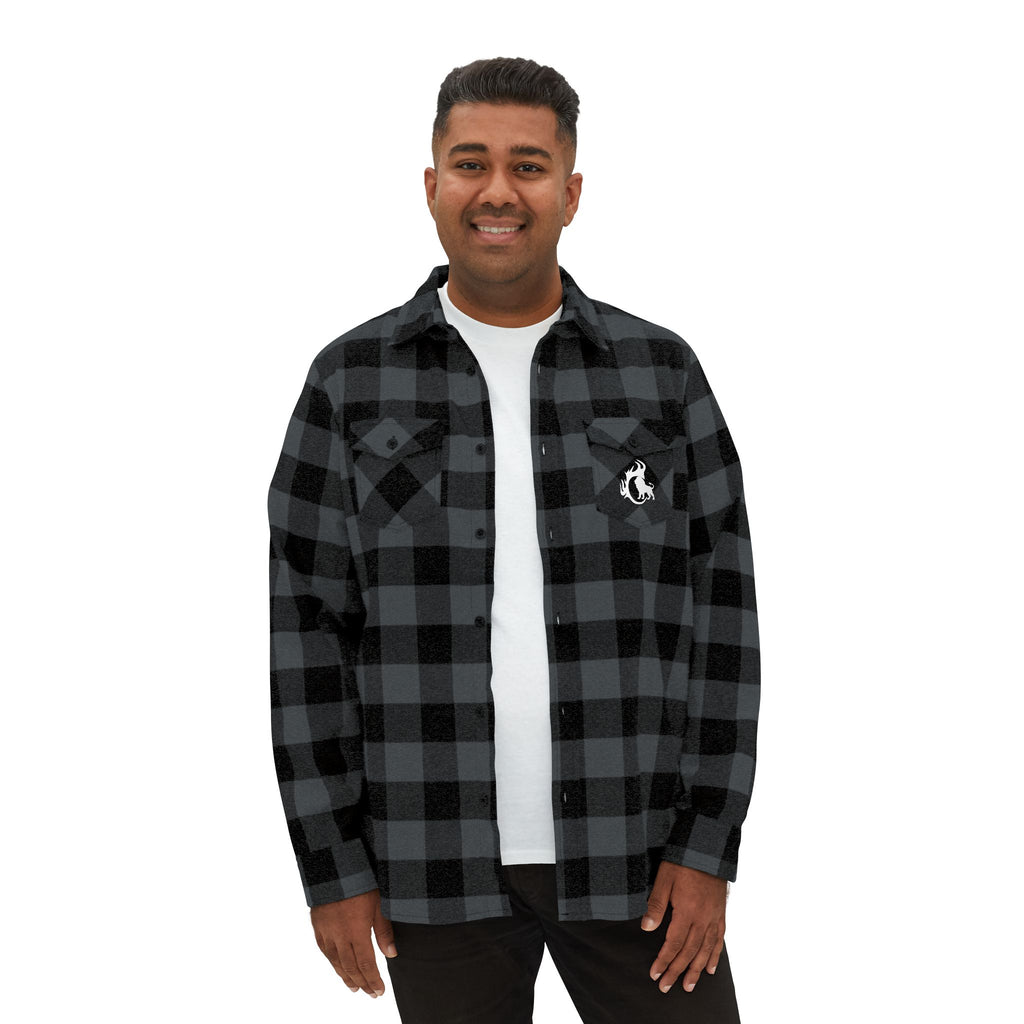 Tribal Lion Flannel Shirt