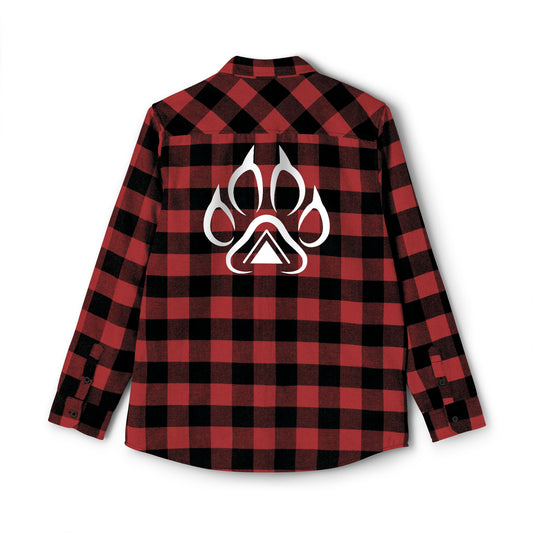 Tribal Lion - Unisex Flannel Shirt