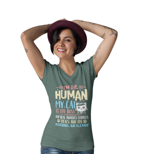 My Cat Is The Boss T-Shirt