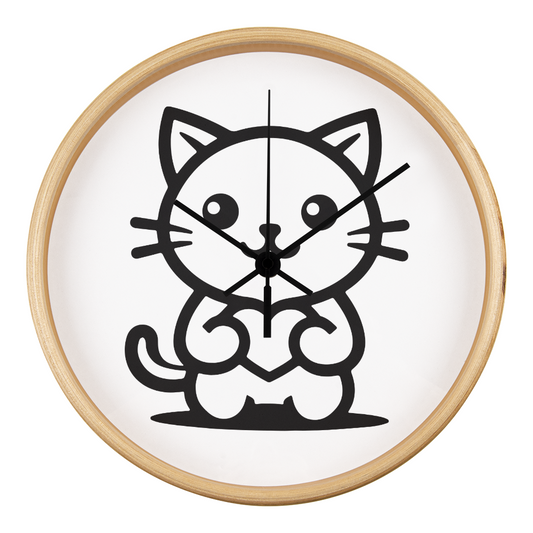 Tick  Tock Kitty Clock