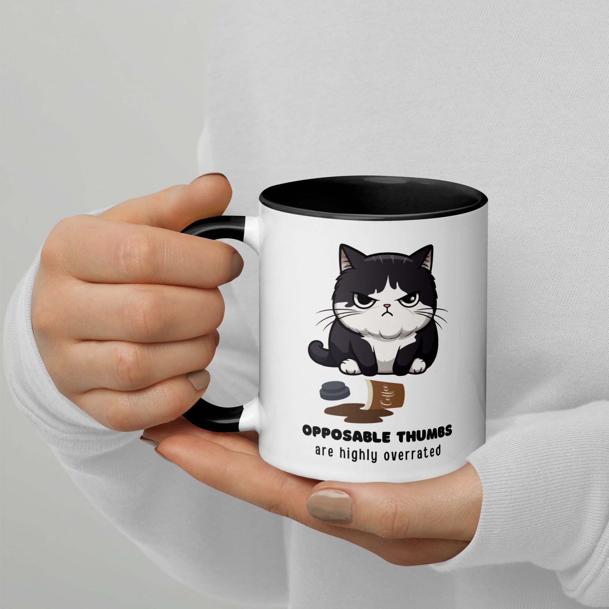 Opposable Thumbs Are Highly Overrated White Mug